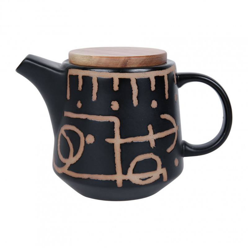 Ceainic - Vis-Arty Black + Beige