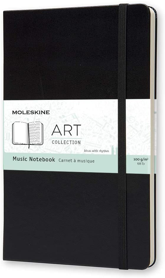 Carnet de muzica - Moleskine Art - Large, Hard Cover - Black | Moleskine - 3 | YEO