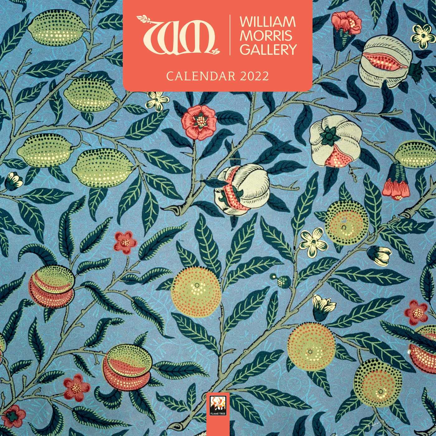 Calendar 2022 - William Morris Gallery Art Calendar | Flame Tree Publishing