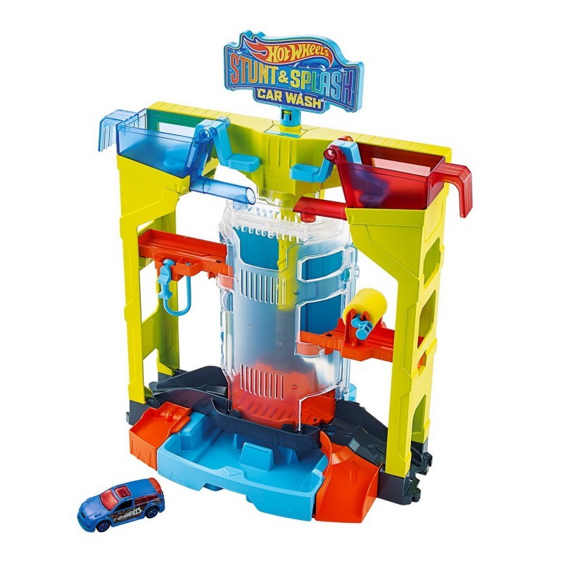Set joaca - Hot Wheels: Stunt & Splash Car Wash | Mattel - 3