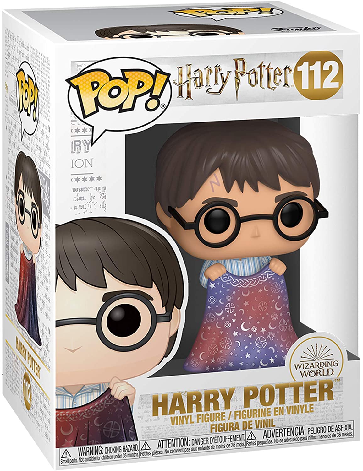 Figurina - Harry Potter - Harry with Invisibility Cloak | Funko - 2 | YEO