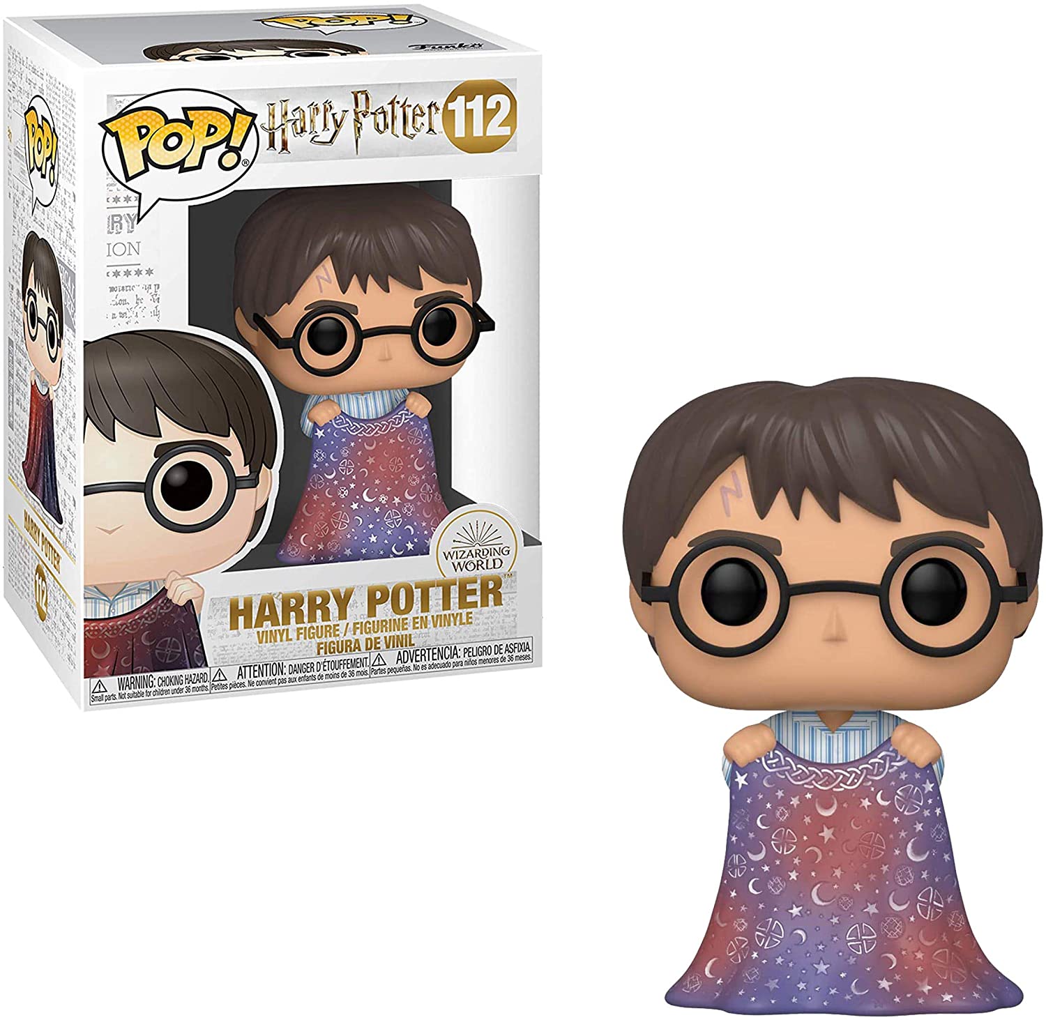 Figurina - Harry Potter - Harry with Invisibility Cloak | Funko