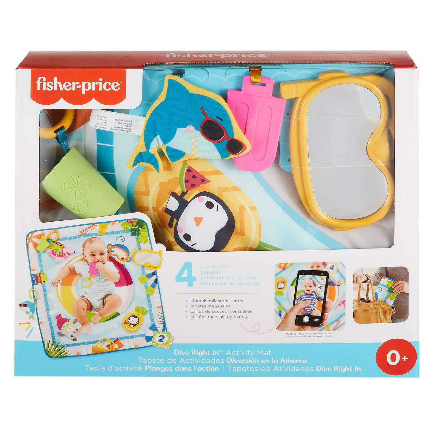 Jucarie bebelusi - Dive Right In Activity Mat | Fisher-Price - 5 | YEO