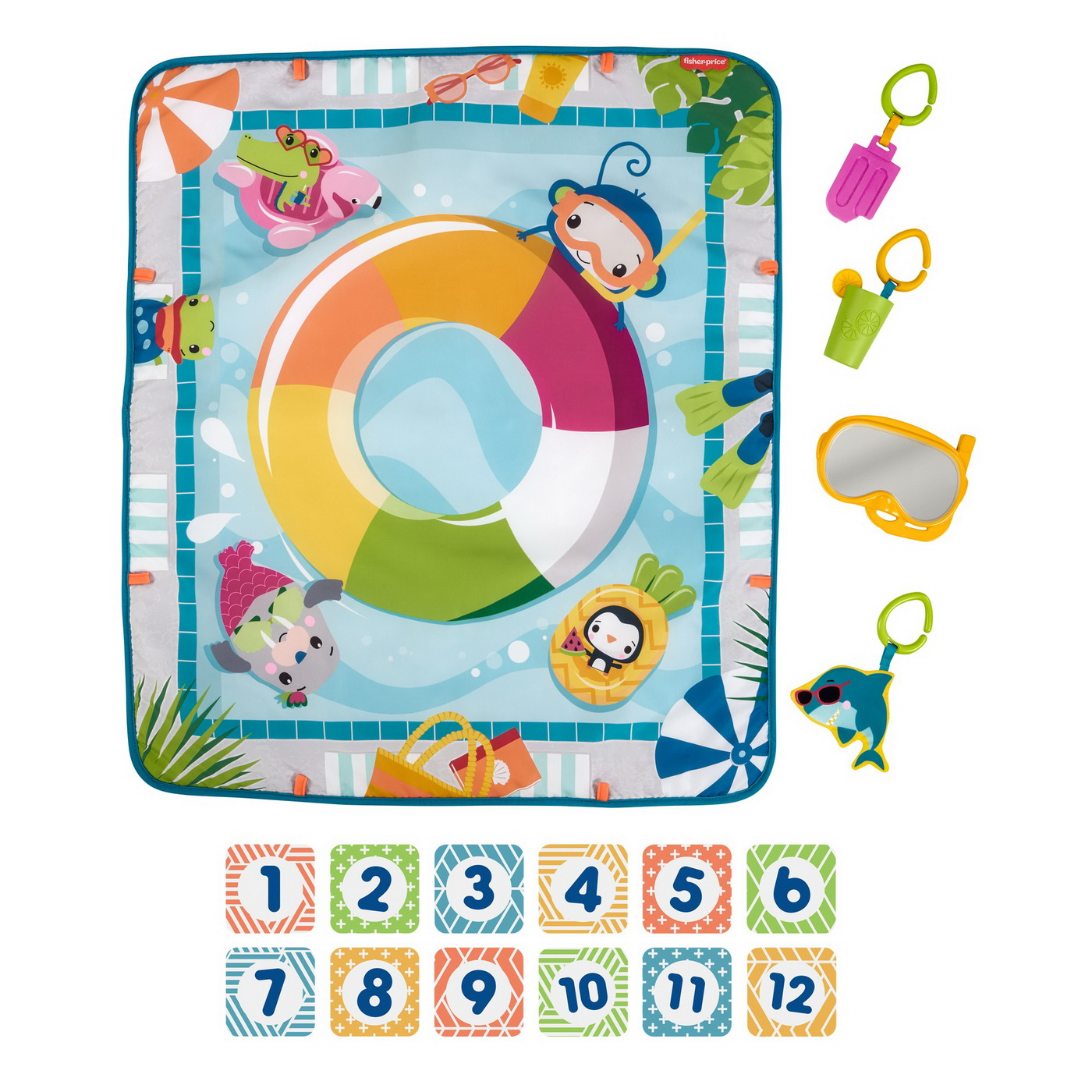 Jucarie bebelusi - Dive Right In Activity Mat | Fisher-Price - 1 | YEO