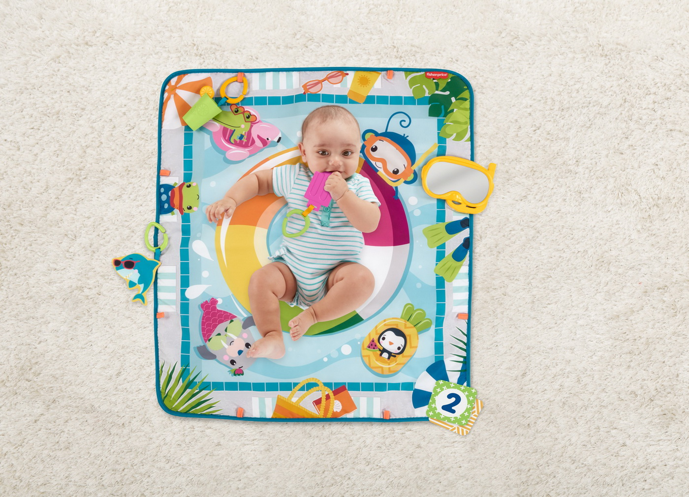 Jucarie bebelusi - Dive Right In Activity Mat | Fisher-Price - 2 | YEO