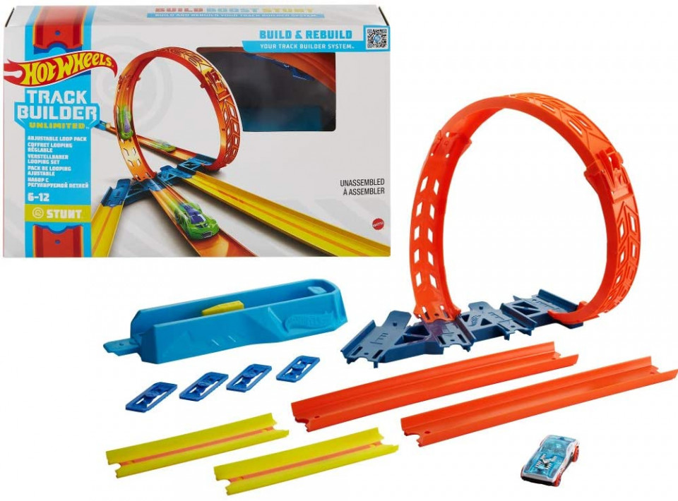 Set joaca - Hot Wheels: Track Builder Unlimited: Adjustable Loop Pack | Mattel - 1