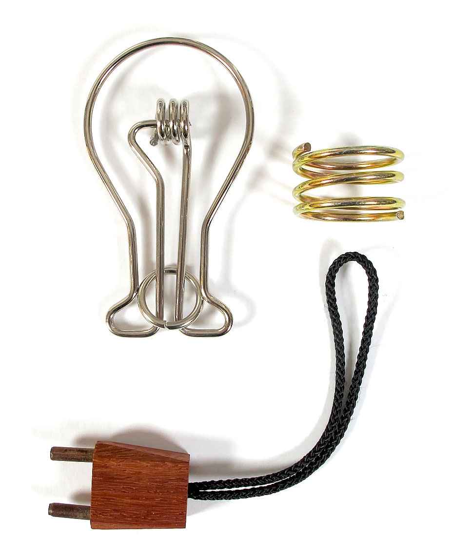 Puzzle mecanic - Metal Light Bulb Puzzle | Recent Toys - 1