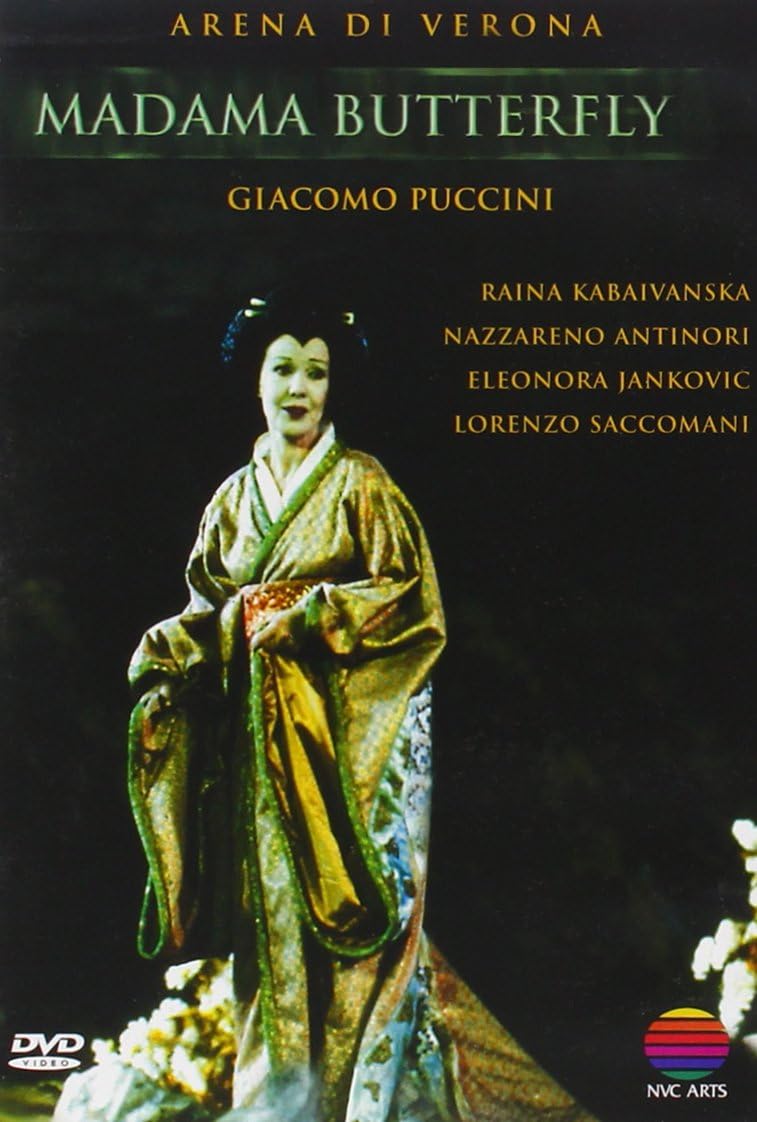 Giacomo Puccini: Madama Butterfly (DVD) | Raina Kabaivanska, Nazzareno Antinori, Eleonora Jankovi, Lorenzo Saccomani, Orchestra e Coro dell’Arena di Verona