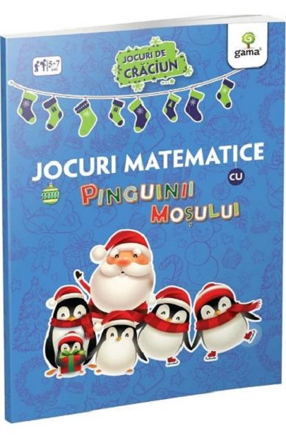Jocuri matematice cu pinguinii Mosului | carturesti.ro imagine 2022