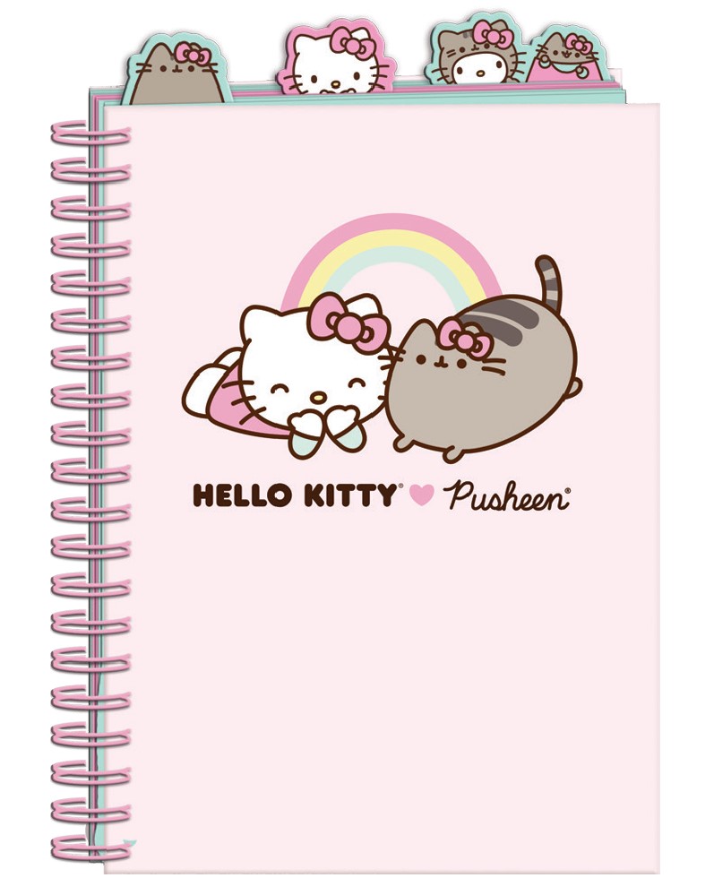 Carnet - Kitty & Pusheen Project Notebook A5 | Blueprint Collections