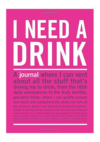 Jurnal - I need a drink Knock Knock | Littlehampton Book