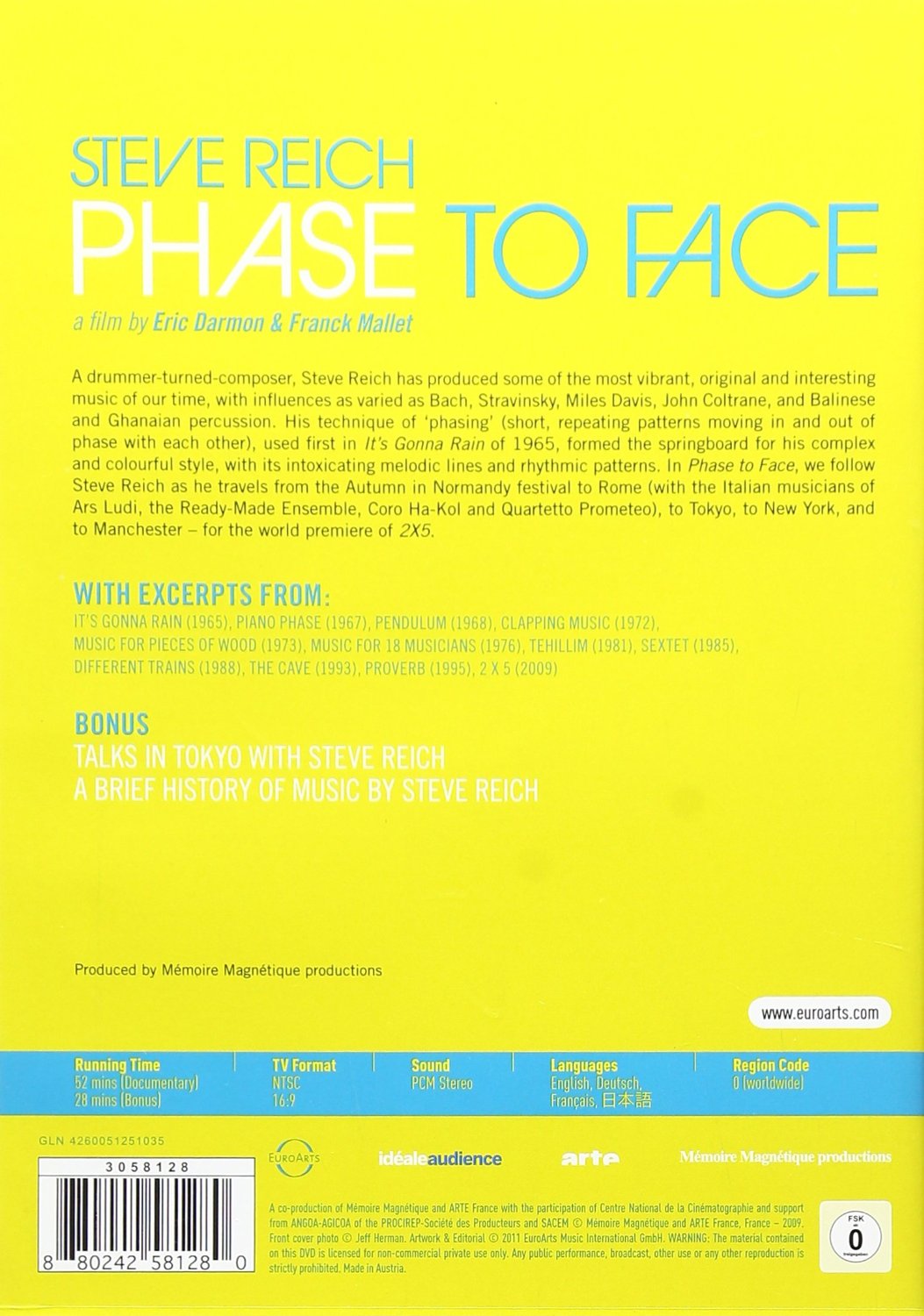 Various - Phase To Face | Steve Reich - 1 | YEO