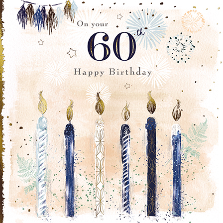 Felicitare - On Your 60th Birthday | Great British Card Company