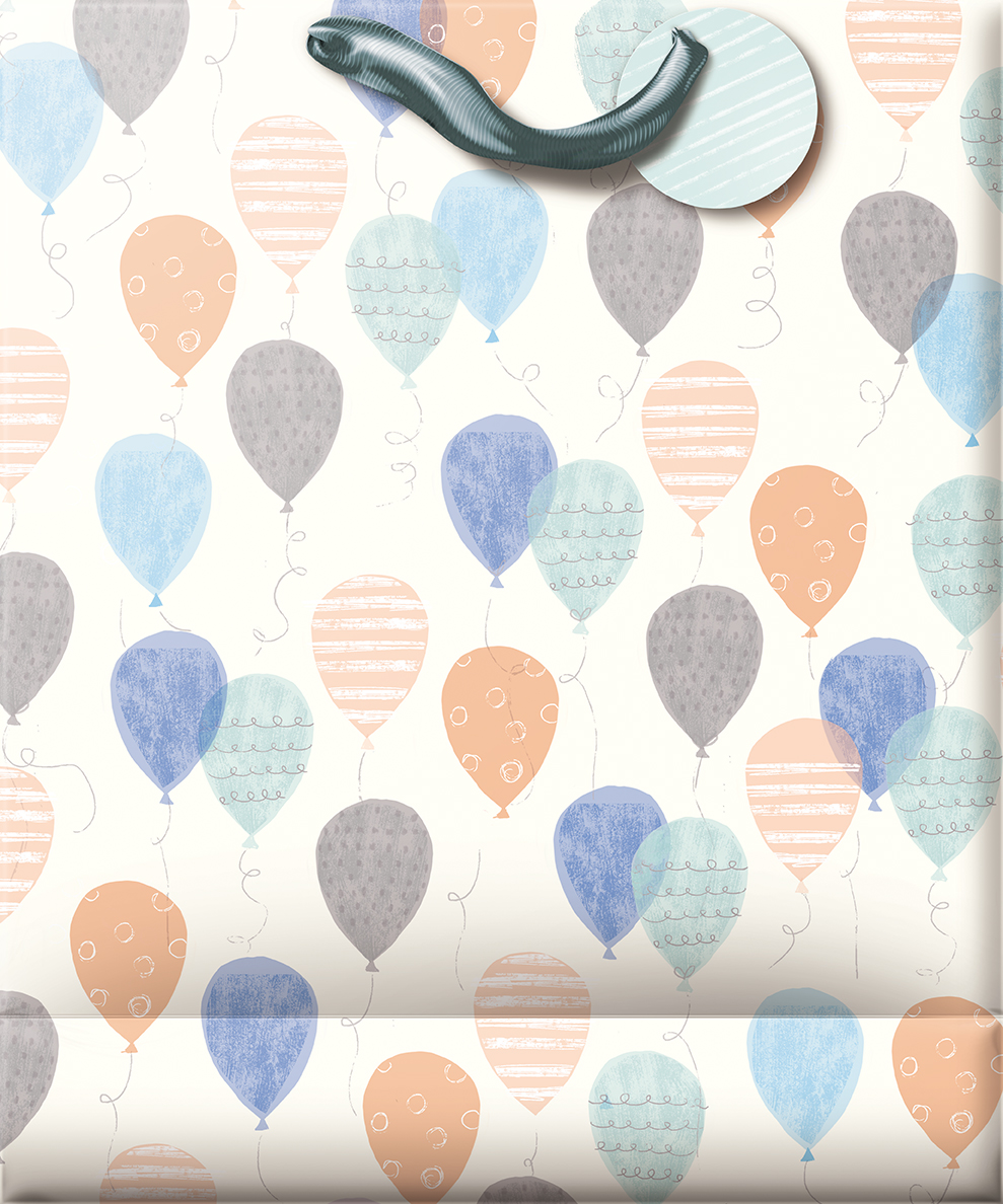 Punga de cadou - Shopper - Balloons | Great British Card Company