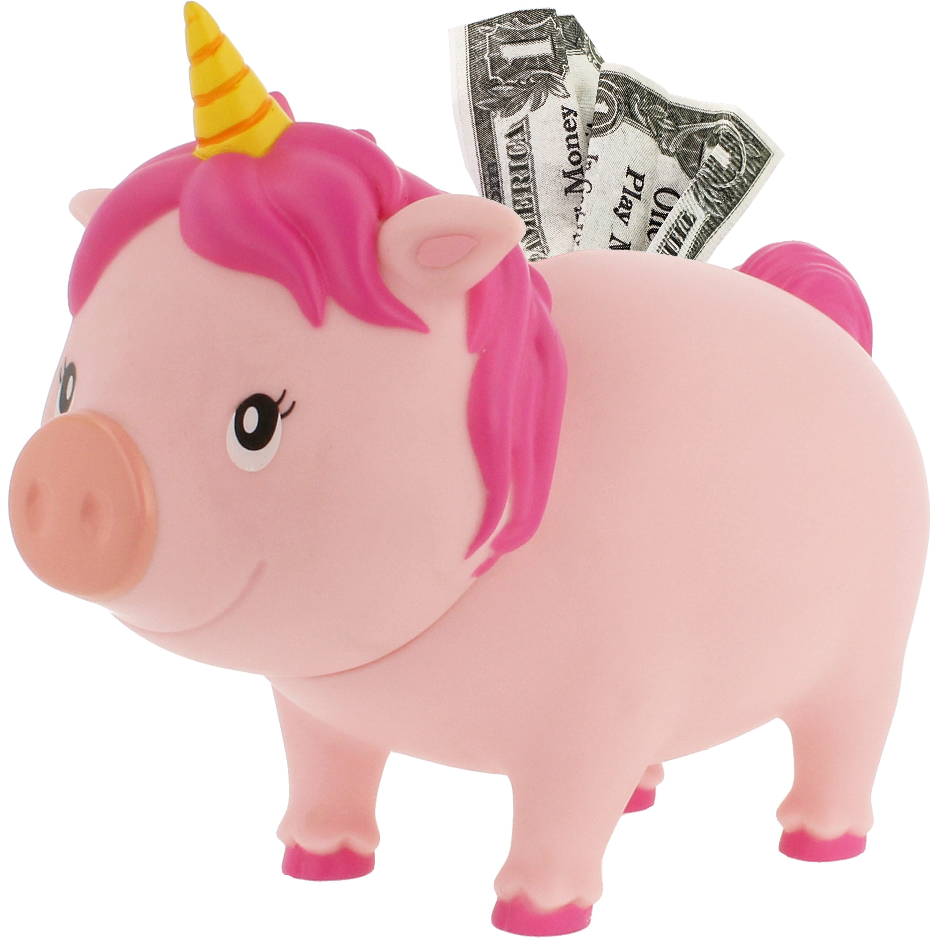 Pusculita - Biggys - Unicorn Piggy Bank - Pink | Lilalu - 5 | YEO