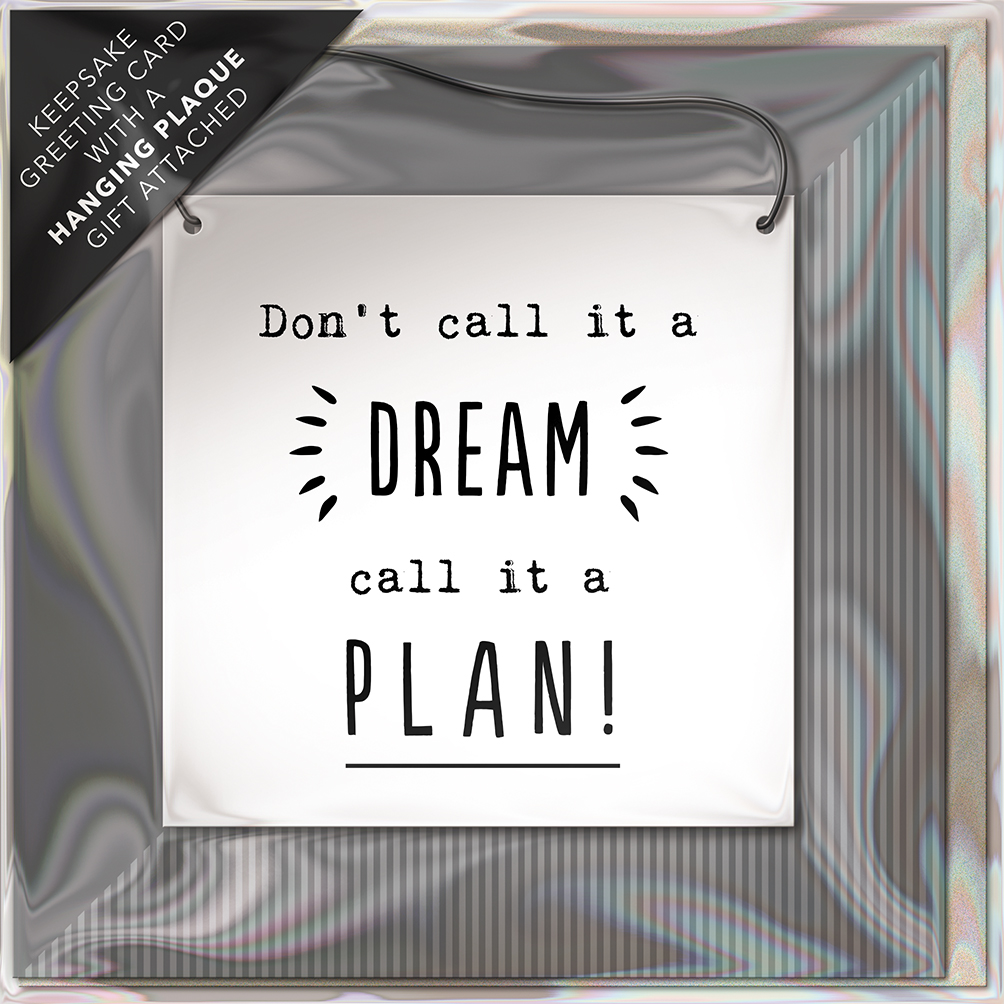 Felicitare - Don`t Call it a Dream | Great British Card Company