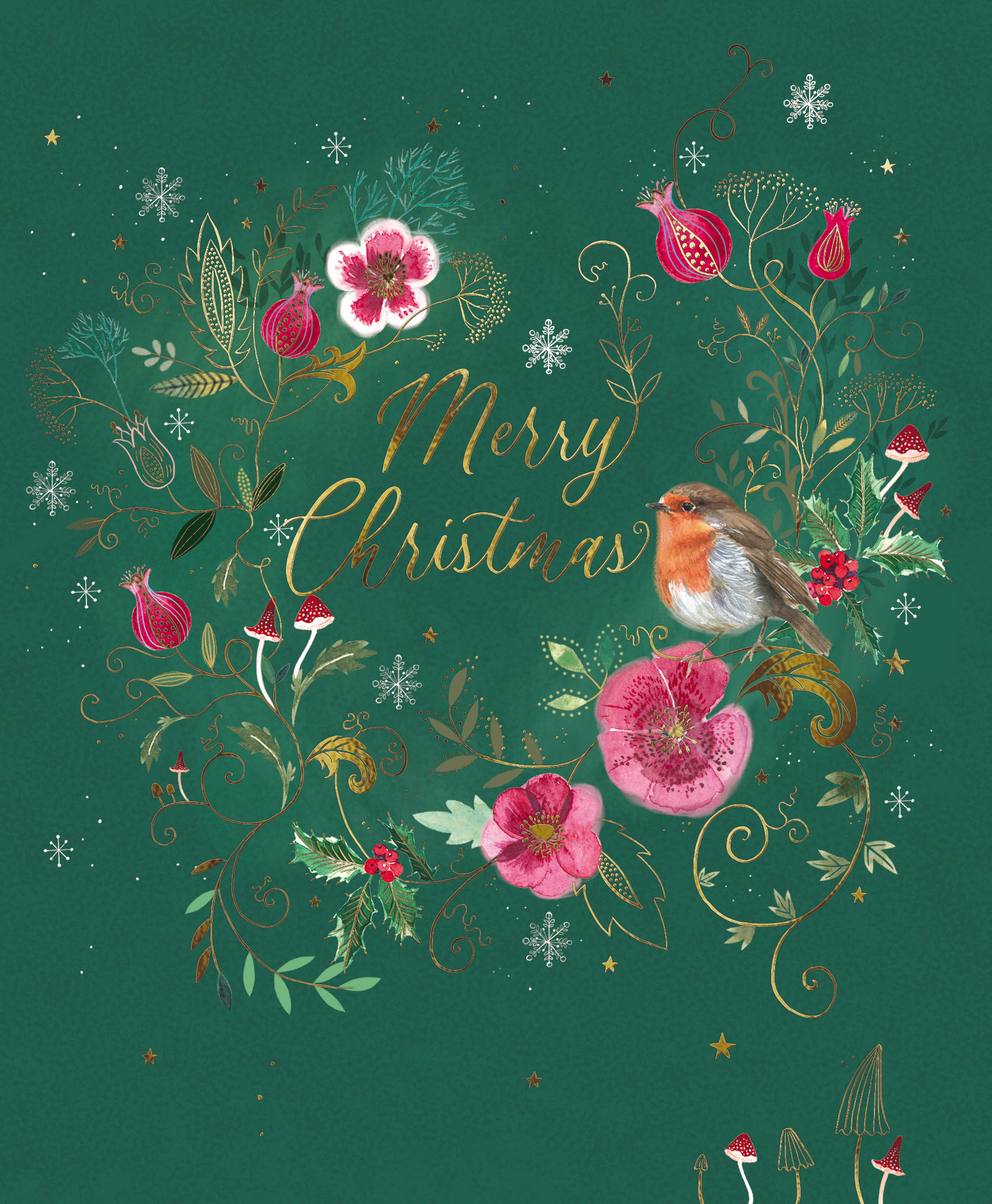 Felicitare - Fable - Merry Robbin | Great British Card Company image