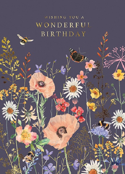 Felicitare - Wildflower Meadow | Great British Card Company