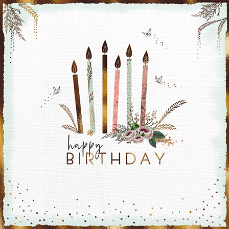Felicitare - Candles | Great British Card Company