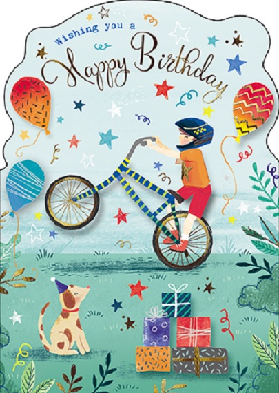 Felicitare - BMX Open - Happy Birthday - baieti | Great British Card Company