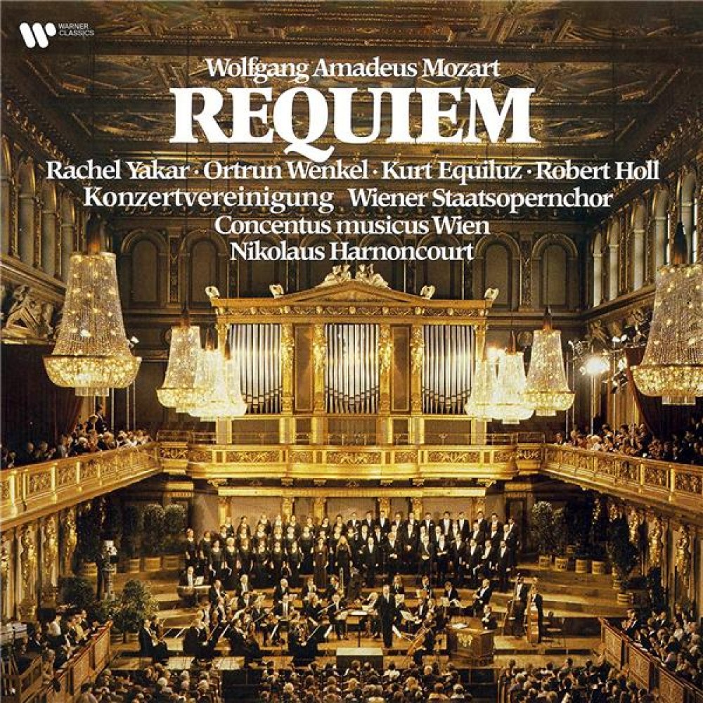 Mozart: Requiem - Vinyl | Wolfgang Amadeus Mozart, Rachel Yakar, Ortrun Wenkel, Nikolaus Harnoncourt, Concentus Musicus Wien
