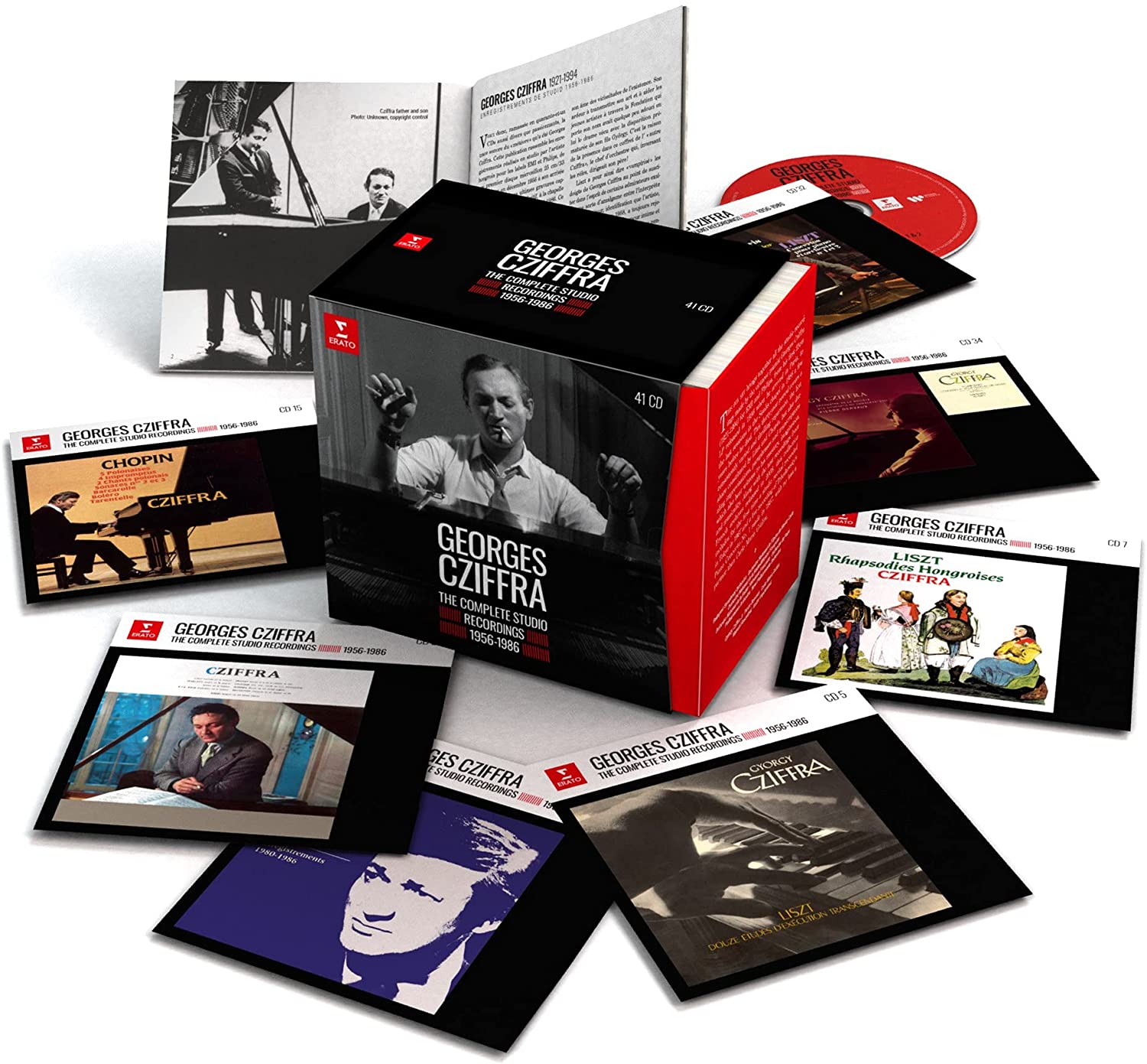 Georges Cziffra: The Complete Studio Recordings 1956-1986 (41CD Box Set) | Georges Cziffra - 1 | YEO