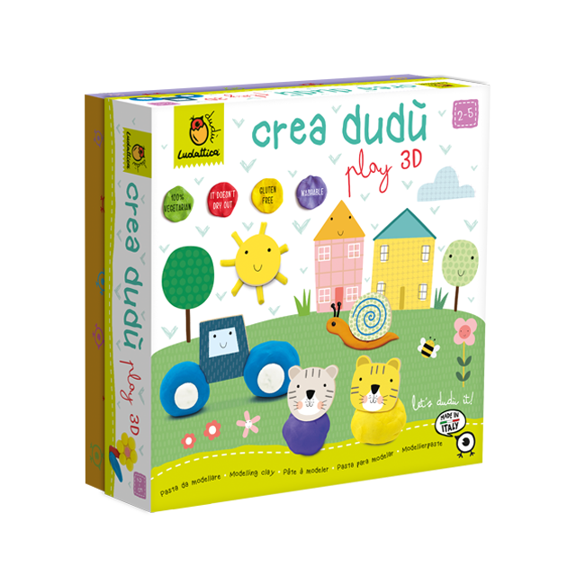 Jucarie creativa - Crea Dudu: Play 3D Modelling Clay | Ludattica - 1 | YEO