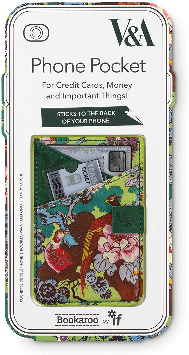 Accesoriu pentru telefon - V & A Bookaroo Phone Pocket Sundour Pheasant | If (That Company Called)