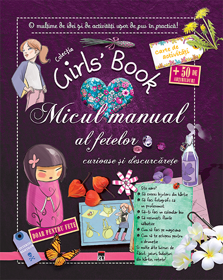 Micul manual al fetelor curioase | Michele Lecreux carturesti.ro poza bestsellers.ro