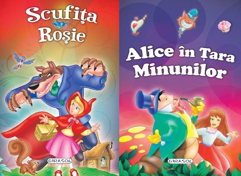 2 Povesti: Scufita rosie si Alice in Tara minunilor | adolescenti 2022