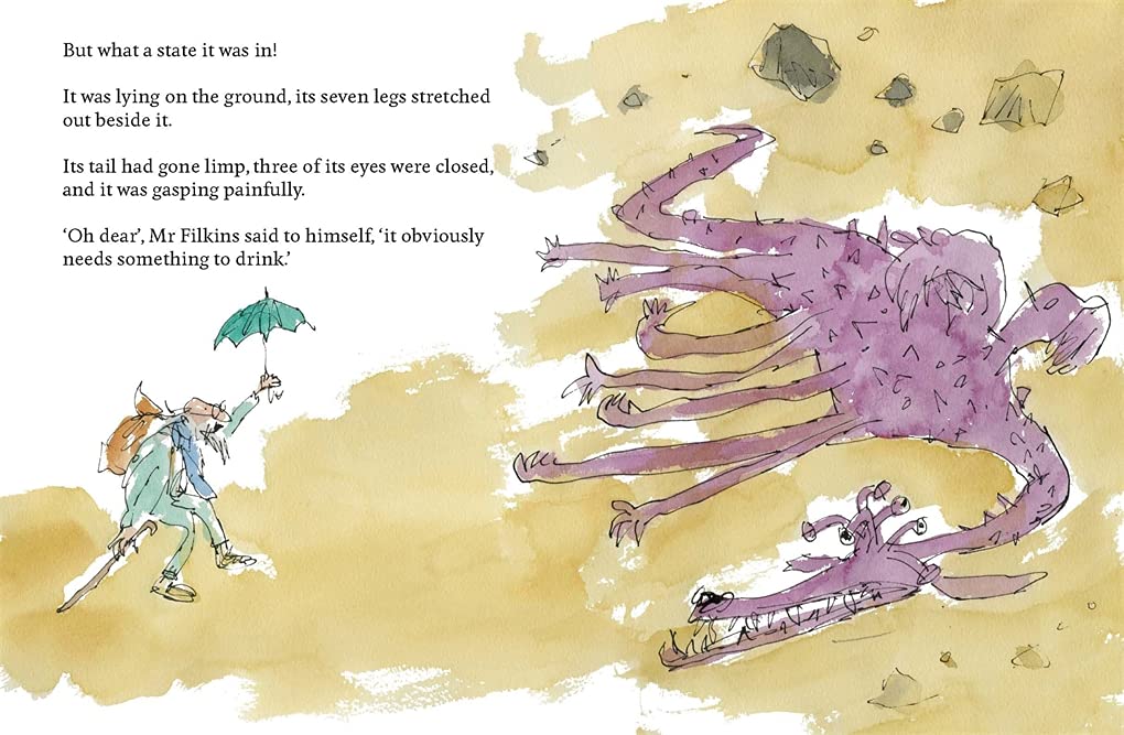 Mr. Filkins in the Desert | Quentin Blake - 2 | YEO