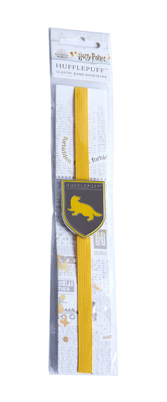 Semn de carte - Harry Potter: Hufflepuff Elastic Band Bookmark | Insight Editions image0