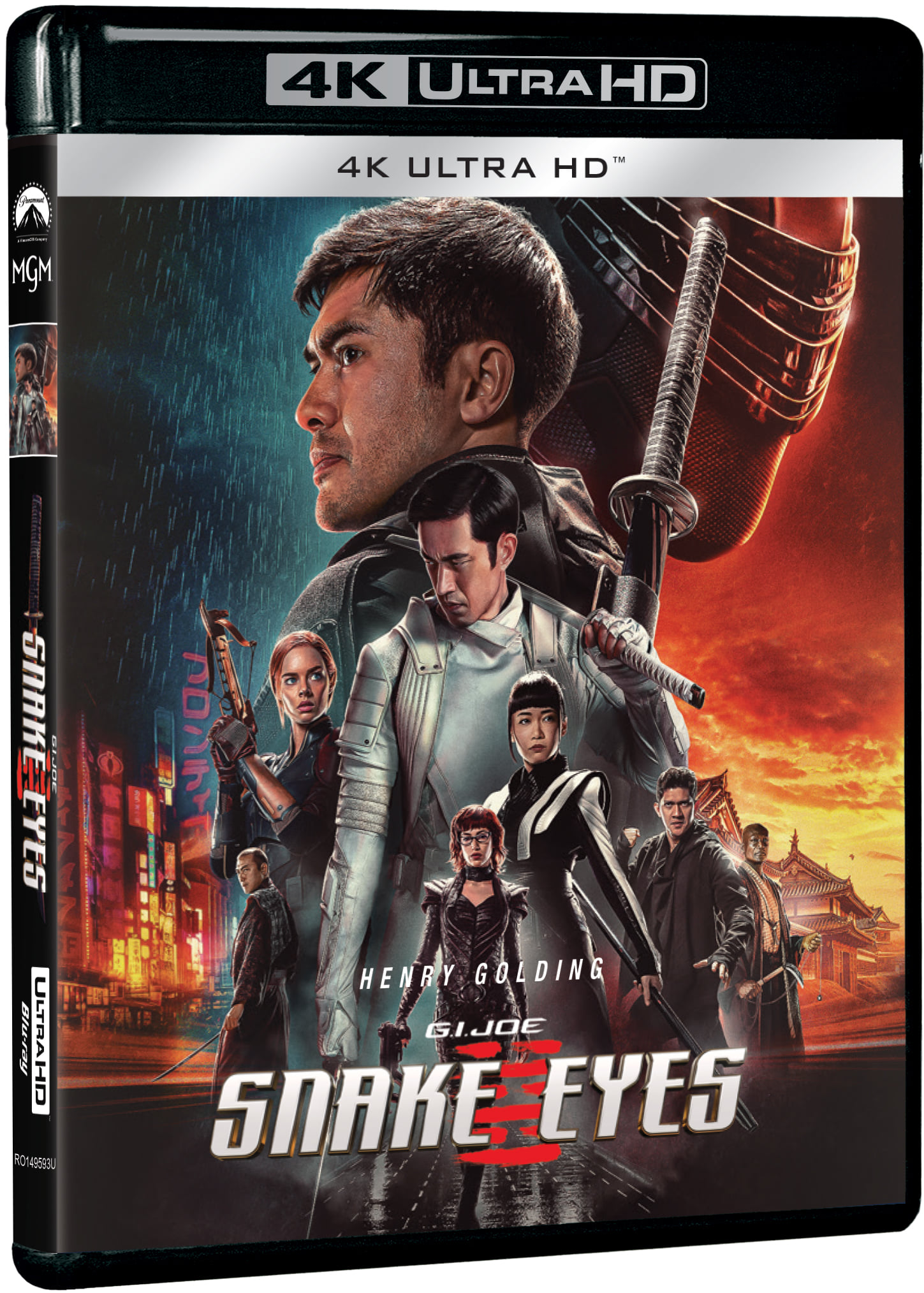 Snake Eyes: G.I. Joe Origins (4K/UHD) | Robert Schwentke