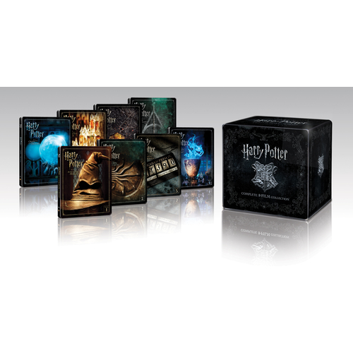 Harry Potter: Editie colectie limitata (Steelbook) / Harry Potter: Complete 8 film steelbook limited edition collection | 