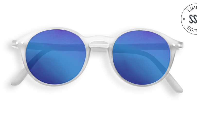Ochelari de soare pentru copii - #D White Crystal Blue Mirror | Izipizi