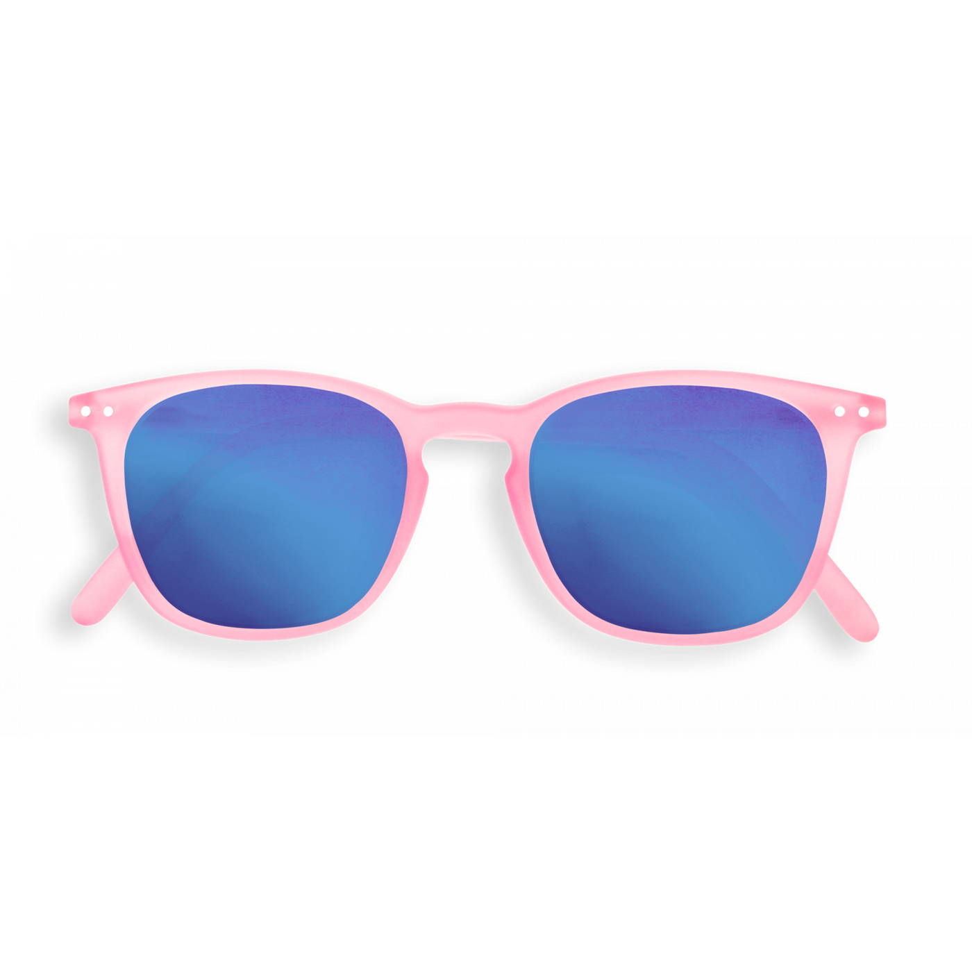 Ochelari de soare +0.00 - #E Jelly Pink Crystal Blue Mirror | Izipizi