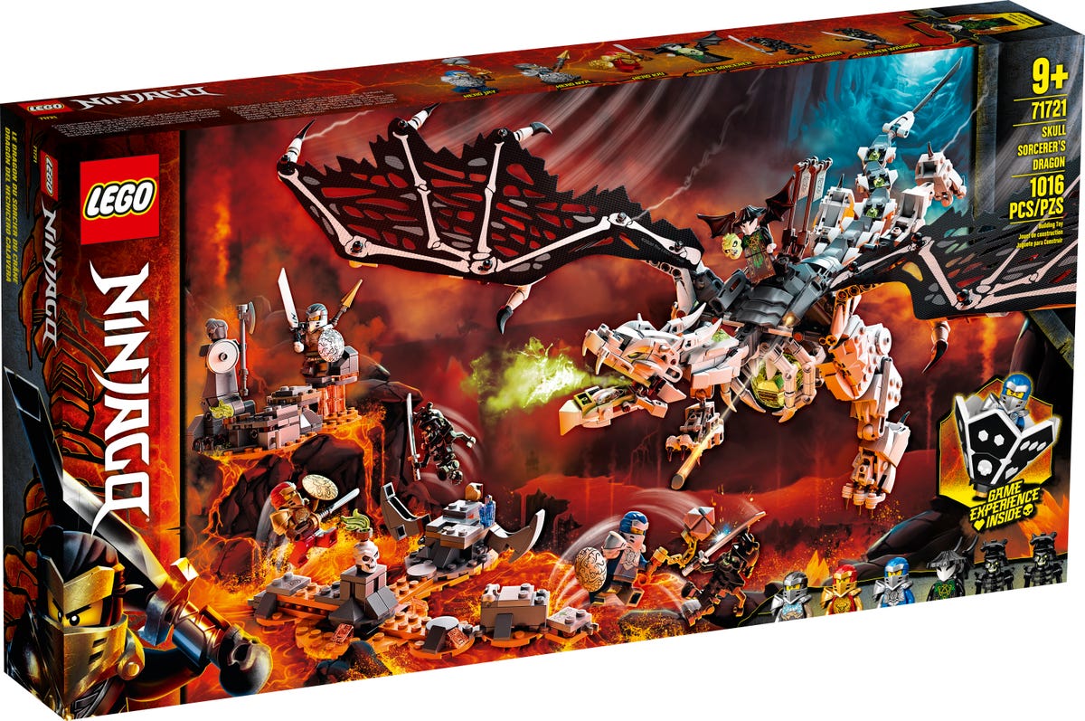 LEGO Ninjago - Dragonul Vrajitorului Craniu / Skull Sorcerer\'s Dragon (71721) | LEGO