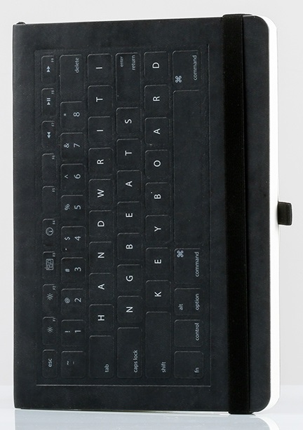 Carnet - Keyboard A5, black, soft cover, dot grid | Mediaform image