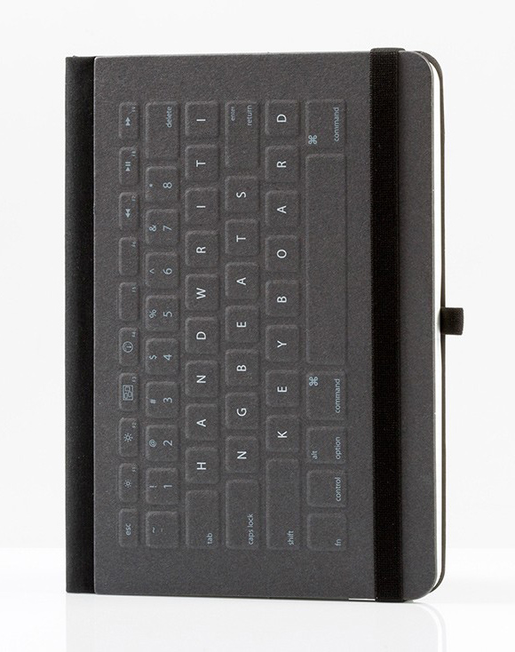 Carnet - Keyboard Carboard A5, dark gray, hard cover, ruled | Mediaform
