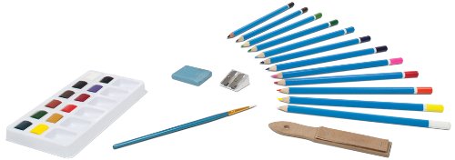 Set acuarela si creioane acuarelabile - R&L Essentials | Royal & Langnickel