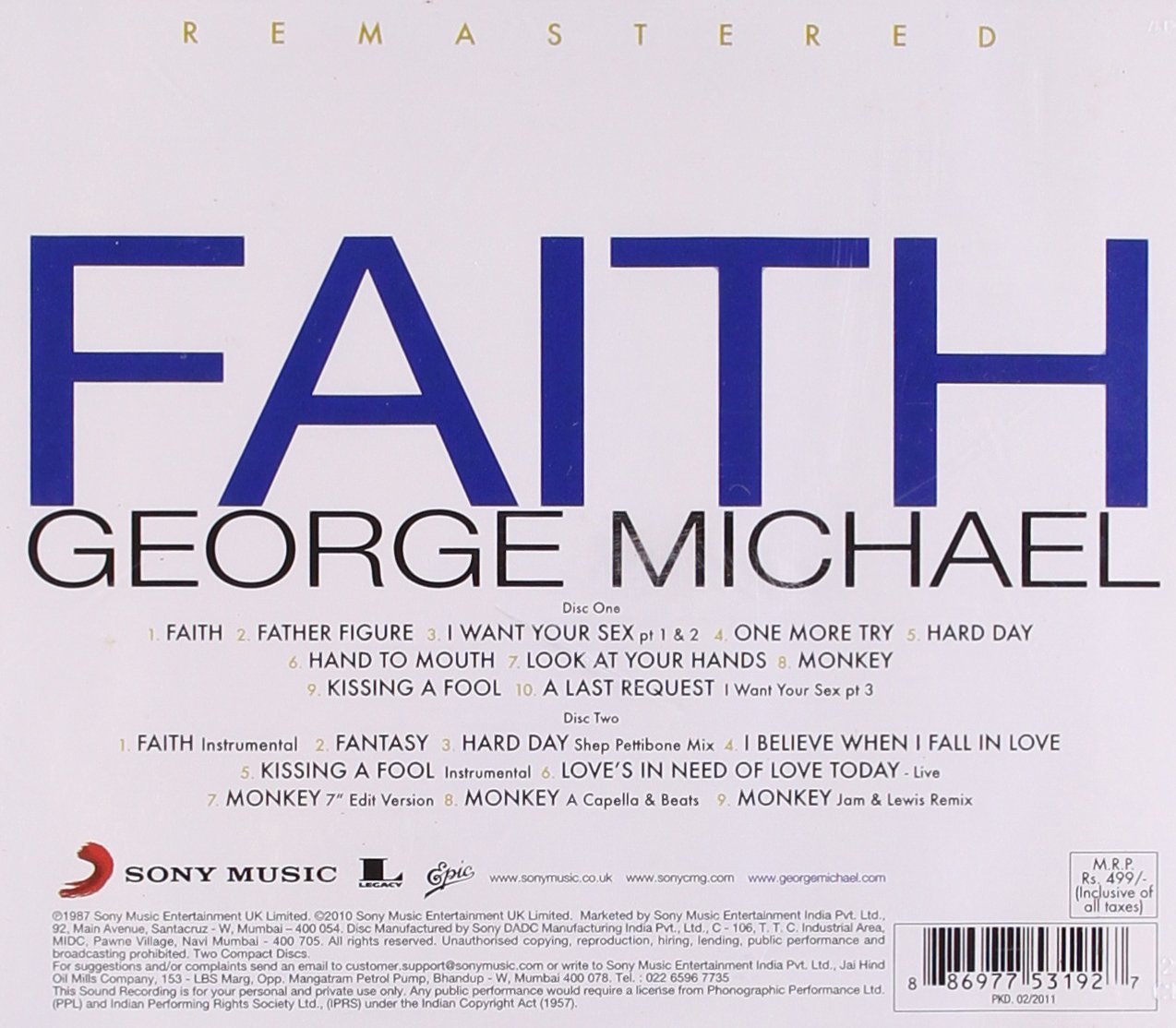 Faith | George Michael - 1 | YEO