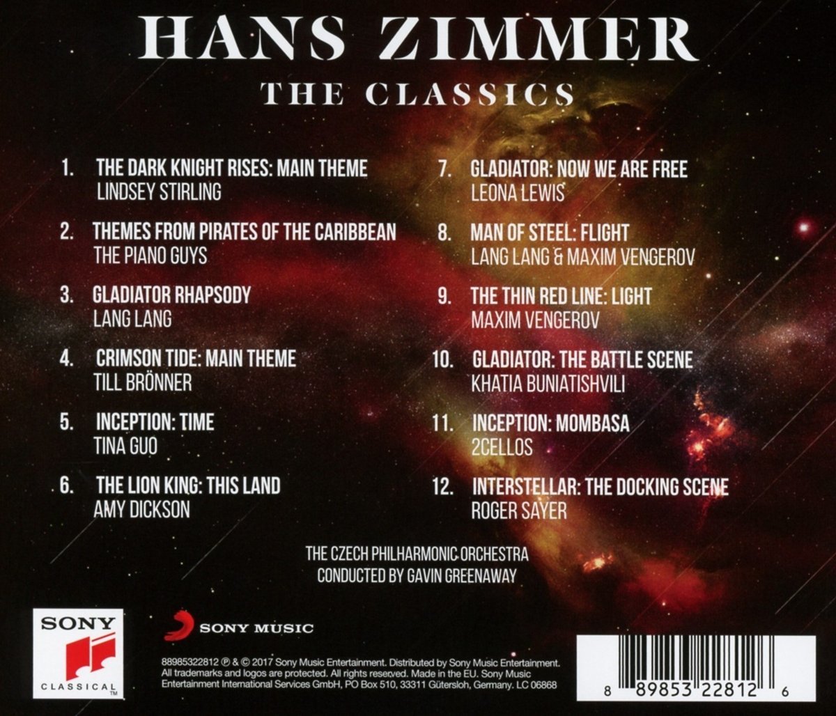 Hans Zimmer - The Classics | Hans Zimmer - 1 | YEO