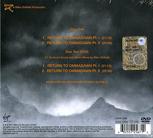 Return To Ommadawn CD + DVD | Mike Oldfield - 1 | YEO