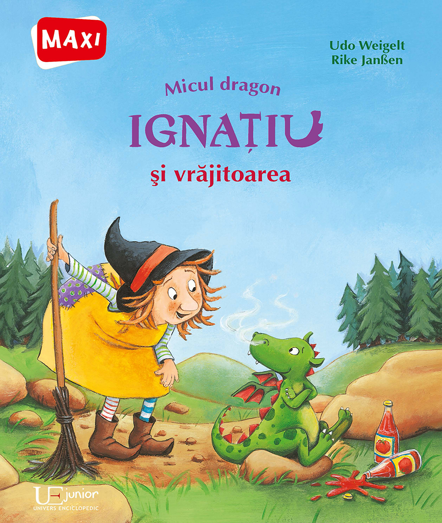 Micul dragon Ignatiu si vrajitoarea | Rike Janssen Udo