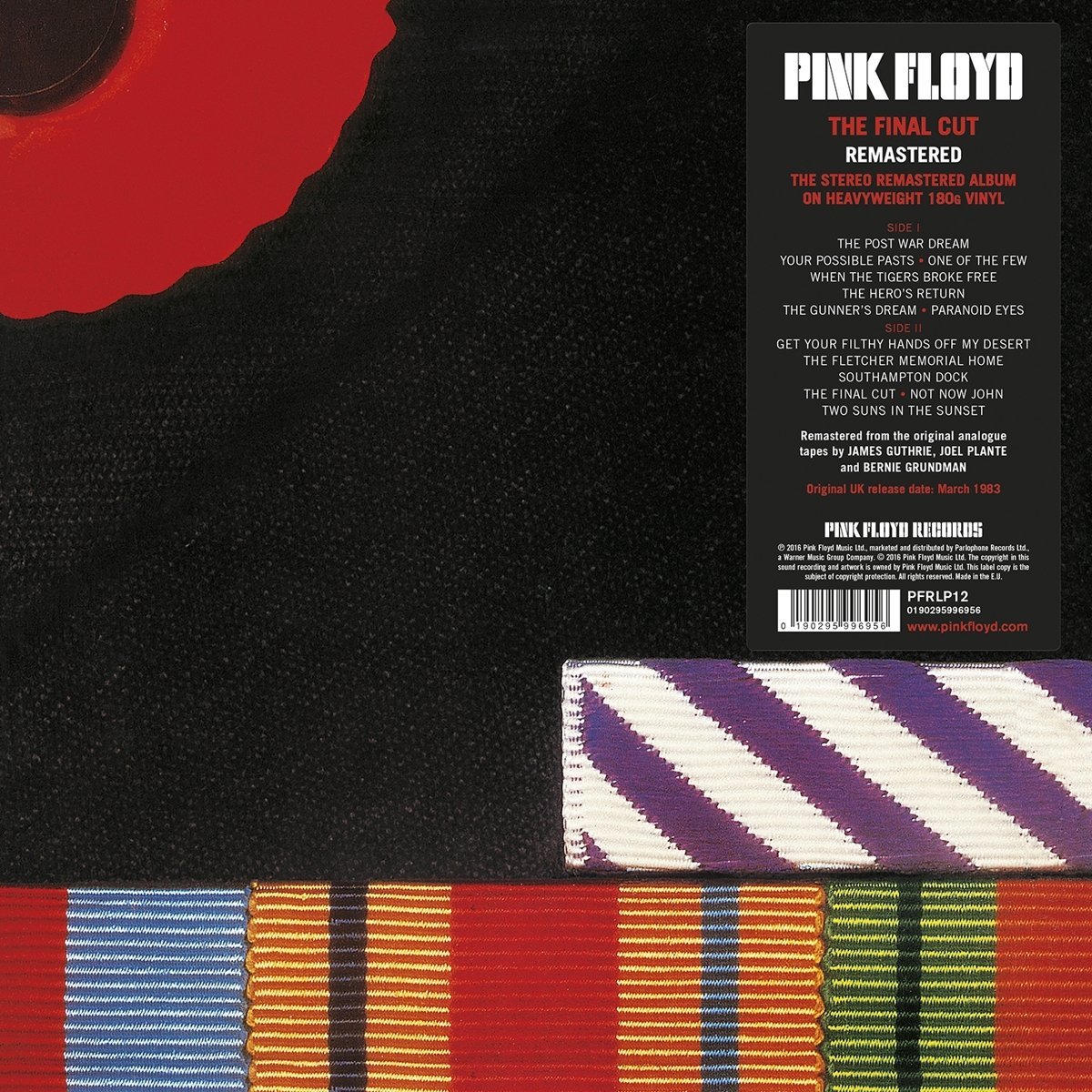 The Final Cut - Vinyl | Pink Floyd