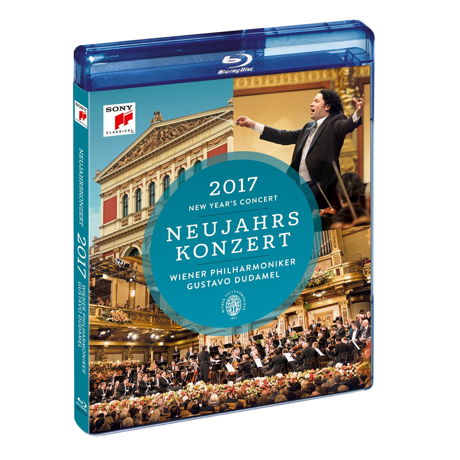 New Year\'s Concert: 2017 - Vienna Philharmonic Blu Ray Disc | Gustavo Dudamel, Wiener Philharmoniker