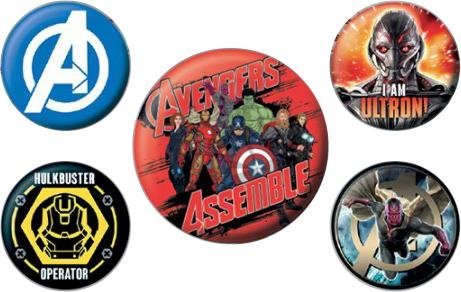 Insigna - Avengers Age Of Ultron - mai multe modele | Pyramid International