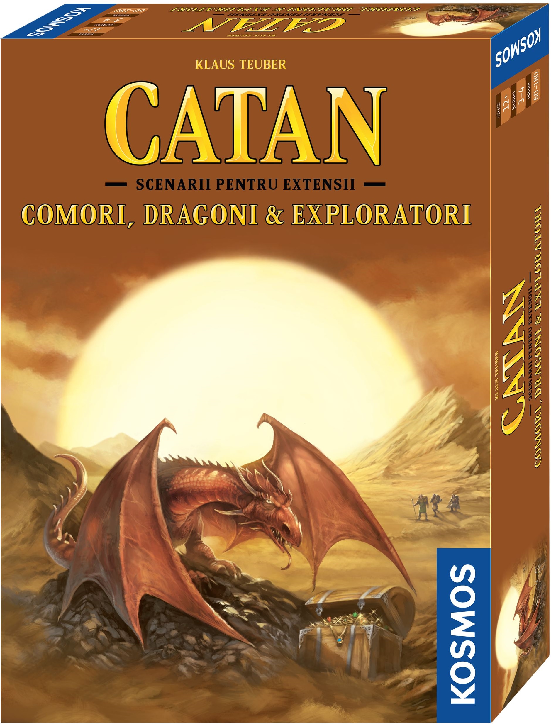Scenarii extensie - Catan - Comori, Dragoni & Exploratori | Kosmos
