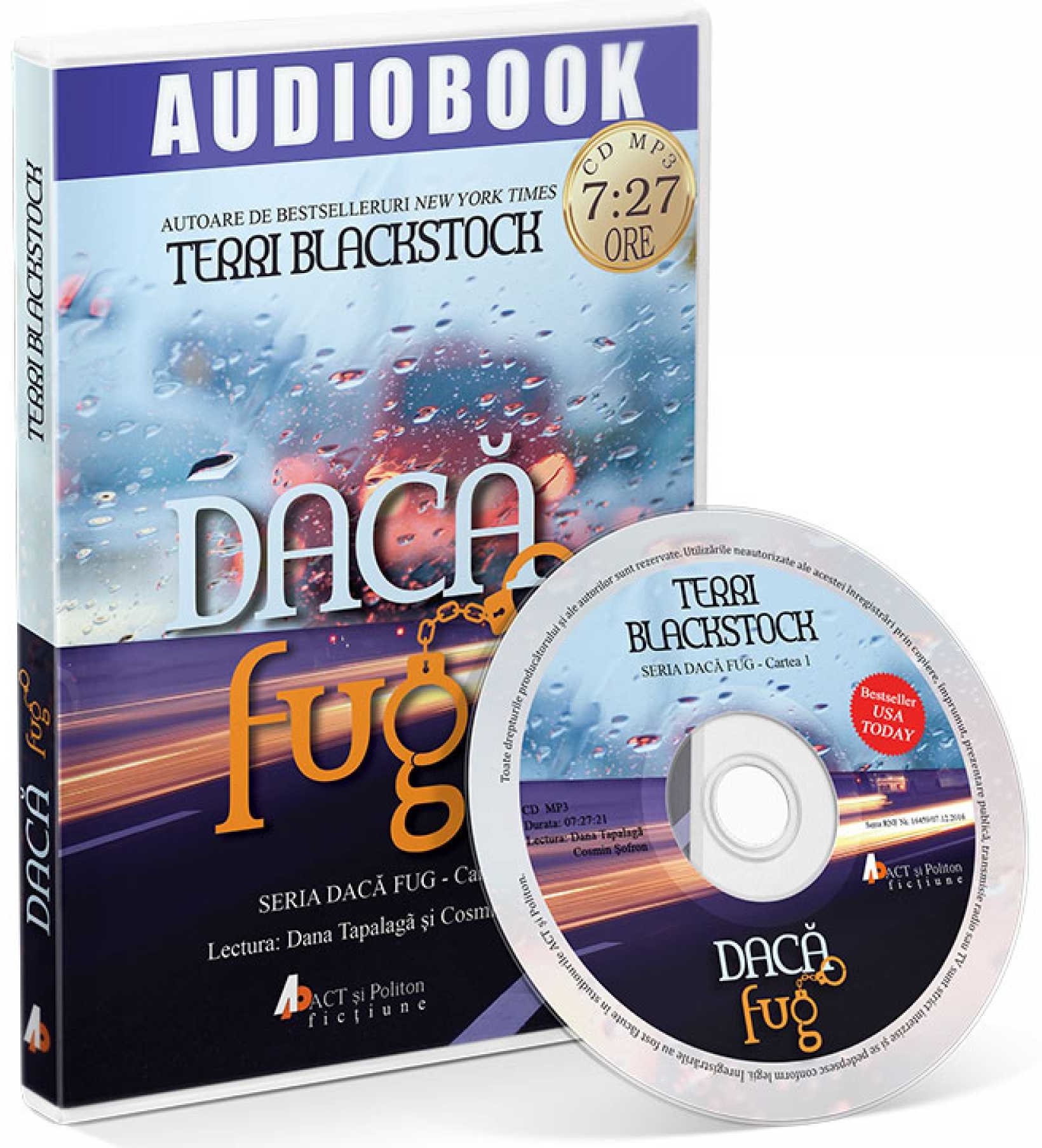 Daca fug | Terri Blackstock carturesti.ro Audiobooks