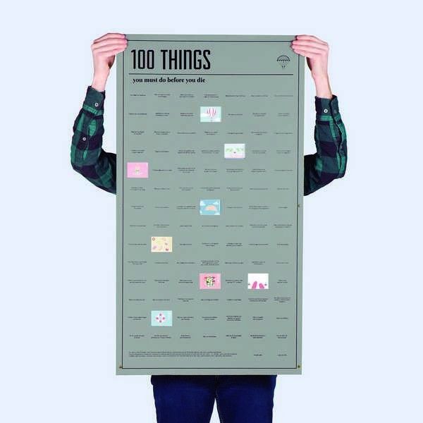 Poster - 100 Things To Do Before You Die | DOIY - 7 | YEO